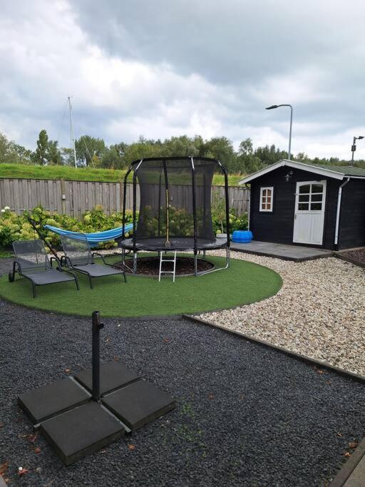 Family Wellness Lodge 4 Personen Zuid-Holland! Ooltgensplaat Exterior foto